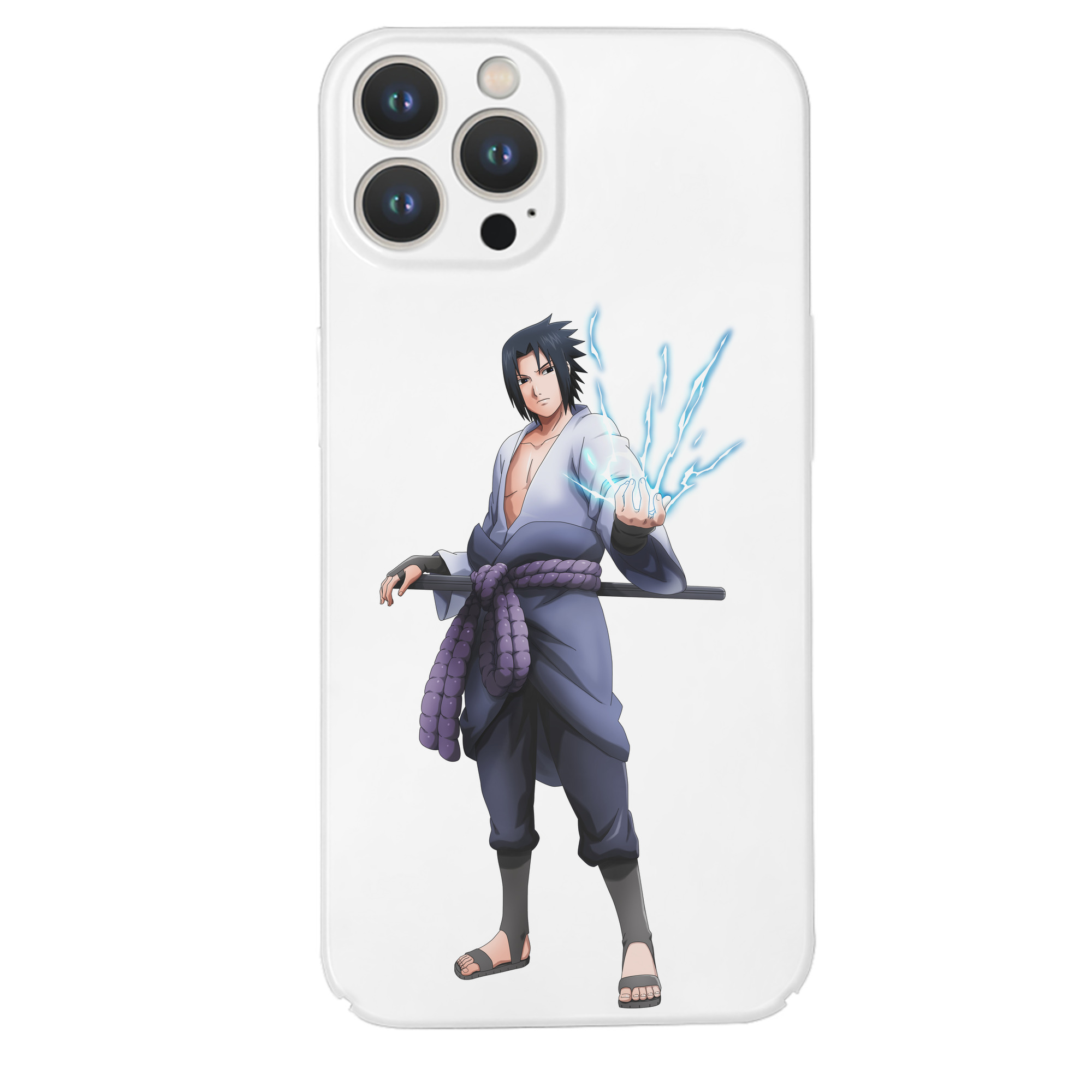 （画像用） NARUTO -ナルト- うちは サスケ Uchiha Sasuke 【iPhone 14シリーズ対応】ハードケース